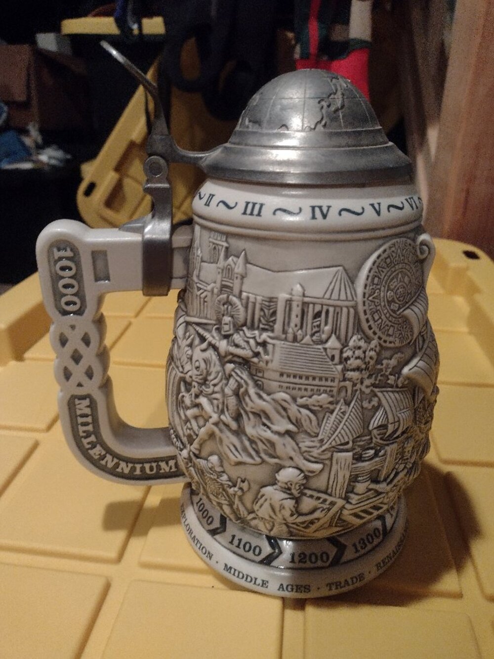 Vintage Avon Millennium 1000 years of History Limited edition collector's Stein